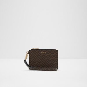 aldo ranaleraen womens brown wallet