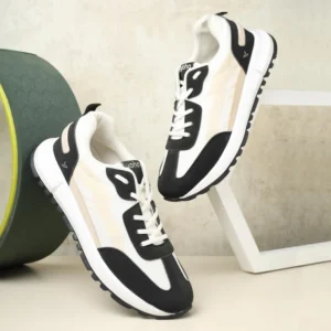 yoho women black low top sneakers